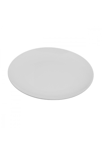 SQUALO Squalo - Round Serving Dish (Porcelain) with an Elegant and Contemporary Design - White 30.4X30.4X3 cm