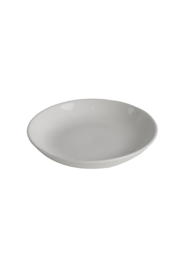 SQUALO Squalo - Round Serving Dish (Porcelain) with an Elegant and Contemporary Design - White 11.8X11.8X2 cm