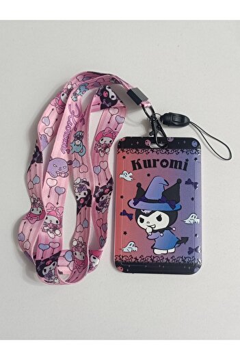 shop Kuromi Card Holder Embossed Printing