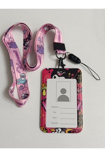 shop Kuromi Card Holder Keychain