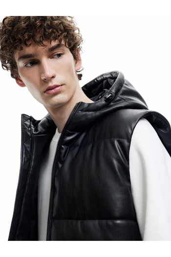Koton Hooded Puffer Vest with Pockets