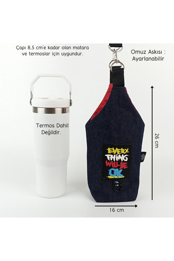 woodycord Handmade U Model Everything Will Be Ok Thermos Case Iceflow 0.89