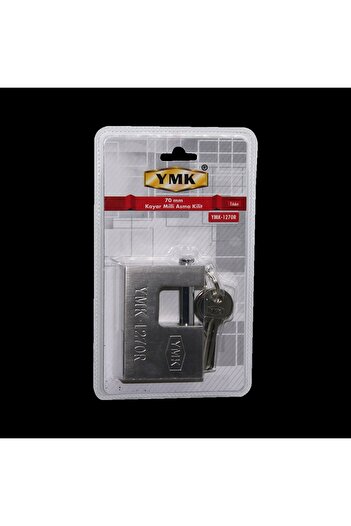 The LOG INVEST 70mm Gray Sliding Shaft Padlock