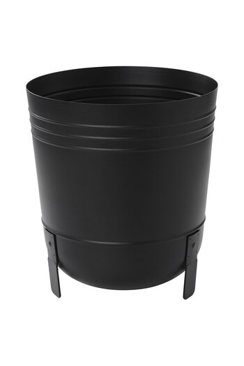 IKEA PÄRLRÖNN Plant pot, in/outdoor/black, 32 cm