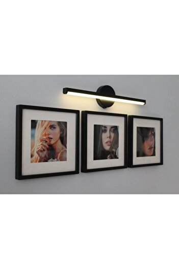 LİFE GLOBAL Black 21X21Cm Square Photo Frame with Adhesive Removable Mat - Pack of 3 Plexi Protected