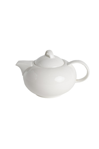 SQUALO Squalo - Modern Porcelain Teapot, White - 1220 ml