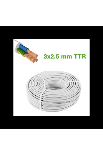 The LOG INVEST Ttr 3x2.5mm Cable 100m Şahan Bfa