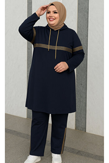 CNG MODA Plus Size Sweatsuit Set