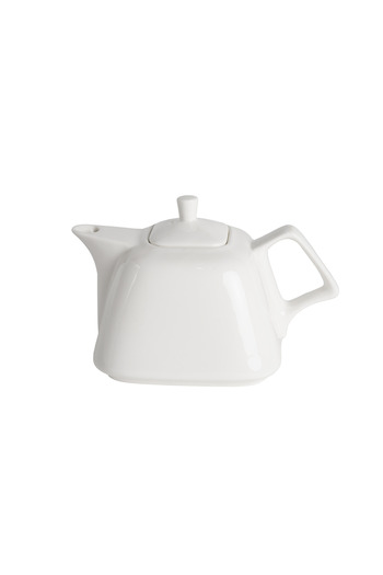 SQUALO Squalo - Modern White Porcelain Teapot - 850 ml