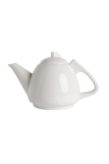 SQUALO Squalo - Modern White Porcelain Teapot - 850 ml