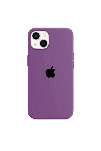 Apple Silicone Case for iPhone 15, New Purple