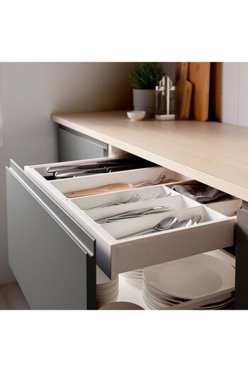 IKEA UPPDATERA Cutlery Tray, White, 32 x 50 cm