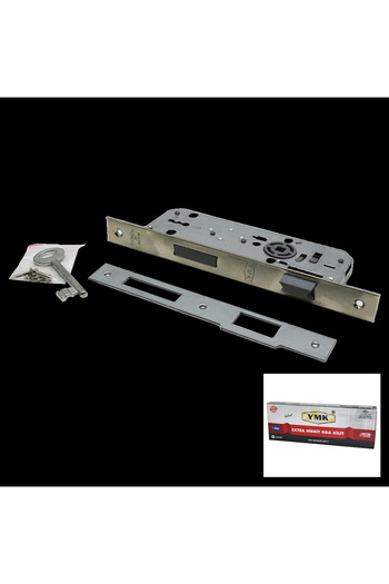 The LOG INVEST Extra Hybrid Square Room Mortise Lock 35mm