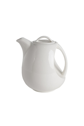 SQUALO Squalo - Modern Porcelain Teapot, White - 1625 ml