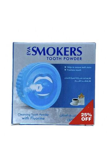 EVA Fluorine Tooth Cleaning Powder for Smokers from - 40g