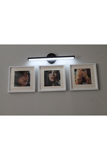 LİFE GLOBAL White 21X21Cm Square Photo Frame with Adhesive Removable Mat - Pack of 3 with Plexi Protection