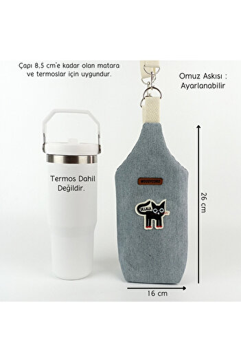 woodycord Handmade U Model Ullala Cat Flask Cover Iceflow 0.89