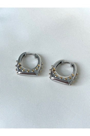 Twinssis Accessories Double Color Rain Ring Earrings