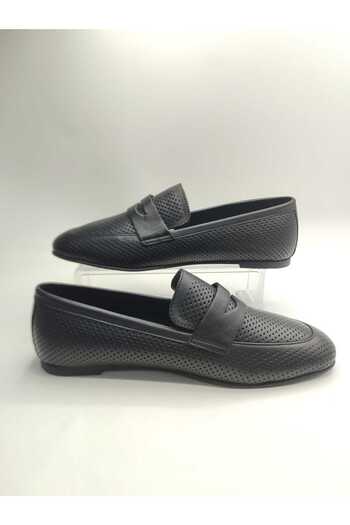 NEWGÜLTEKİN Genuine Leather Comfortable Lamb Lining Best for Foot Health Stylish Casual Flat Shoes