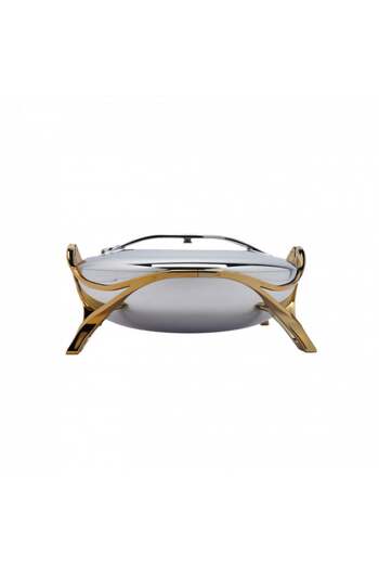 GOLDEN FİRE Golden Fire Round Food Container Made in Taiwan (4 Liters) 684S/G/SUNNY