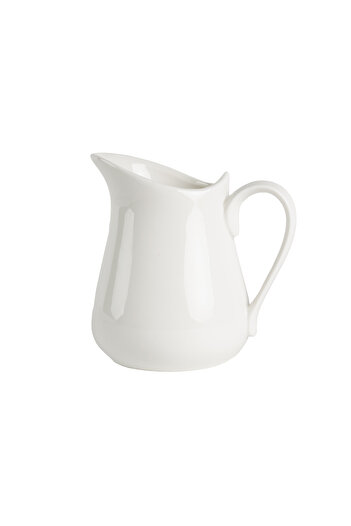 SQUALO Elegantly designed white porcelain milk jug - 12.5X10.5X13 cm