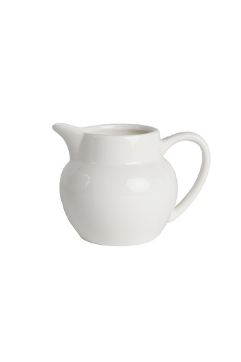 SQUALO Elegantly designed white porcelain milk jug (12 pieces) - 10X7.5X7.5 cm