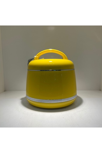 GOLDEN FİRE Golden Fire Round Yellow Food Container 1.5L