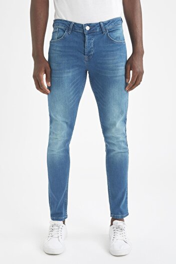 DeFacto Carlo Skinny Fit - Skinny Leg Jeans, Κανονική μέση