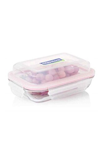 BİEV 350 ml Glasslock Rectangular Plus Glass Storage Container