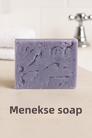 Newleaf 4 Pieces Violet Soap – Fragrant & Skin Soothing Herbal Handmade Soap 110g