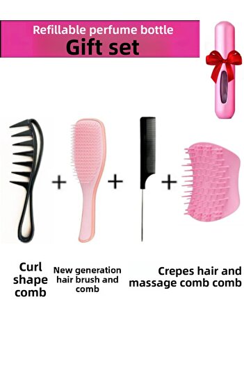 Acarlar Ticaret Professional Hair Lightening and Hair Styling Comb Set