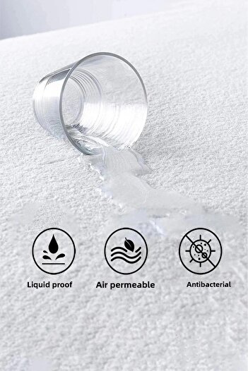 Combin Mattress Protector 100% Cotton Waterproof - 90 cm X 200 cm
