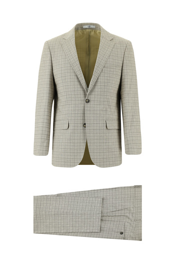 Kiğılı Regular Fit Classic Plaid Suit