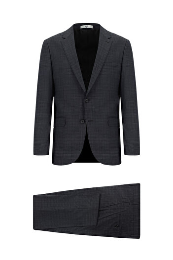 Kiğılı Regular Fit Classic Plaid Suit