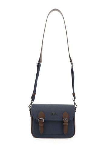 GÖNDERİ(R) Women/Girls Navy Blue Long Strap Shoulder Bag