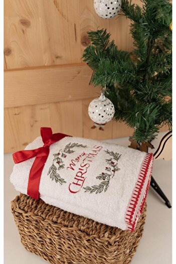 Baveno Cotton 2-Piece Modern & Stylish Design Gift Towel Set