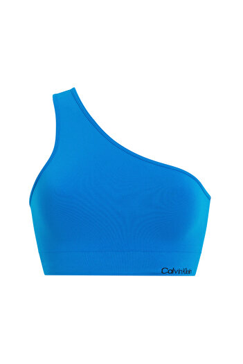 Calvin Klein Mavi Kadın Bikini Üst ONE SHOULDER BRALETTE KW0KW02313CZ