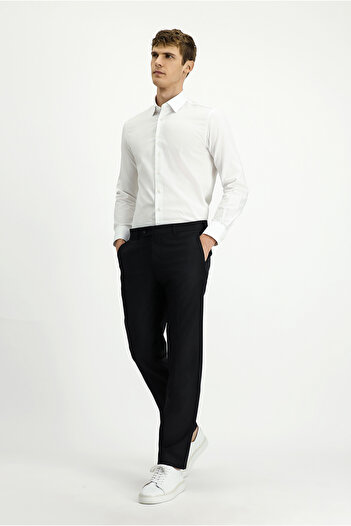 Kiğılı Relaxed Fit Comfortable Cut Wool Classic Fabric Trousers
