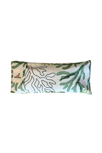 PETARYA Lavender Coral Eye Pillow with Buckwheat Filling