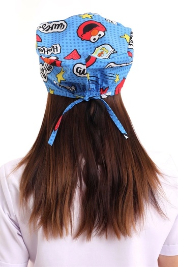 Bilenn Tekstil Boneta cu model unisex digital - 6504 Cookie Monster