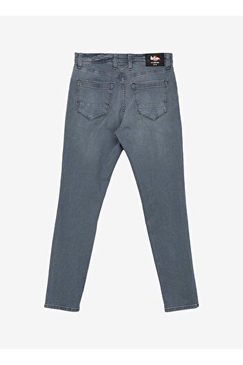 Lee Cooper Jack Ellery Stone L Normal Bel Slim Fit Men's Denim Trousers 242 Lcm 121049