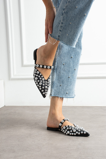 DUXAL SHOES Luke Gold - Comfortable Women's Slippers with Drops