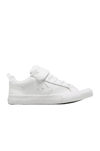 Converse Pro Blaze Strap Leather Children's White Casual Shoes Children's Ls Shoes A08750C