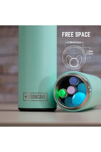DISONCARE Portable Insulin Thermos, ODYSSEY COMPACT, Seawater Cyan