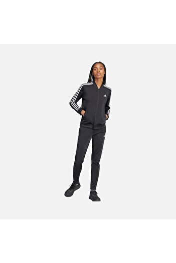 adidas W63051 Fieda Suit Γυναικεία αθλητική φόρμα Μαύρο Λευκό