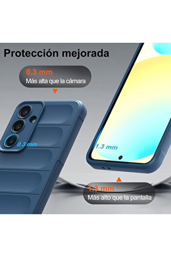 Rivor Samsung Galaxy S25 FE Uyumlu Kılıf Kamera Korumalı Parmak İzi Bırakmaz İçi Kadife Sıvı Silikon Kapak