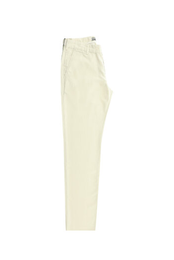 Kiğılı Slim Fit Buckled Canvas / Chino Pants