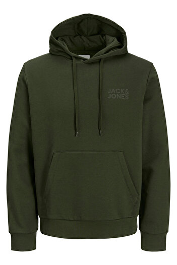 Jack & Jones Jjecorp Logo Sweat Hood Men's Hooded Sweatshirt 12152840