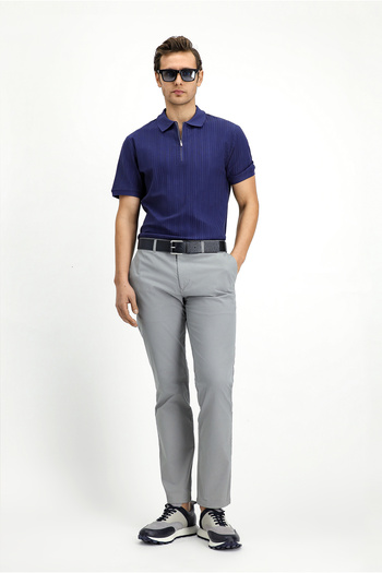 Kiğılı Regular Fit Lycra Canvas / Chino Pants