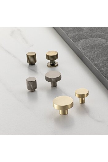 System 32 Mm Antik Rengi Tek Delikli Kulp - Ssy1980 0032 Abm